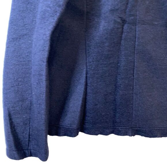 Nara Maglie Navy Wool Blend Cardigan With Tortoiseshell Buttons NWT Size X-Large - Picture 11 of 16